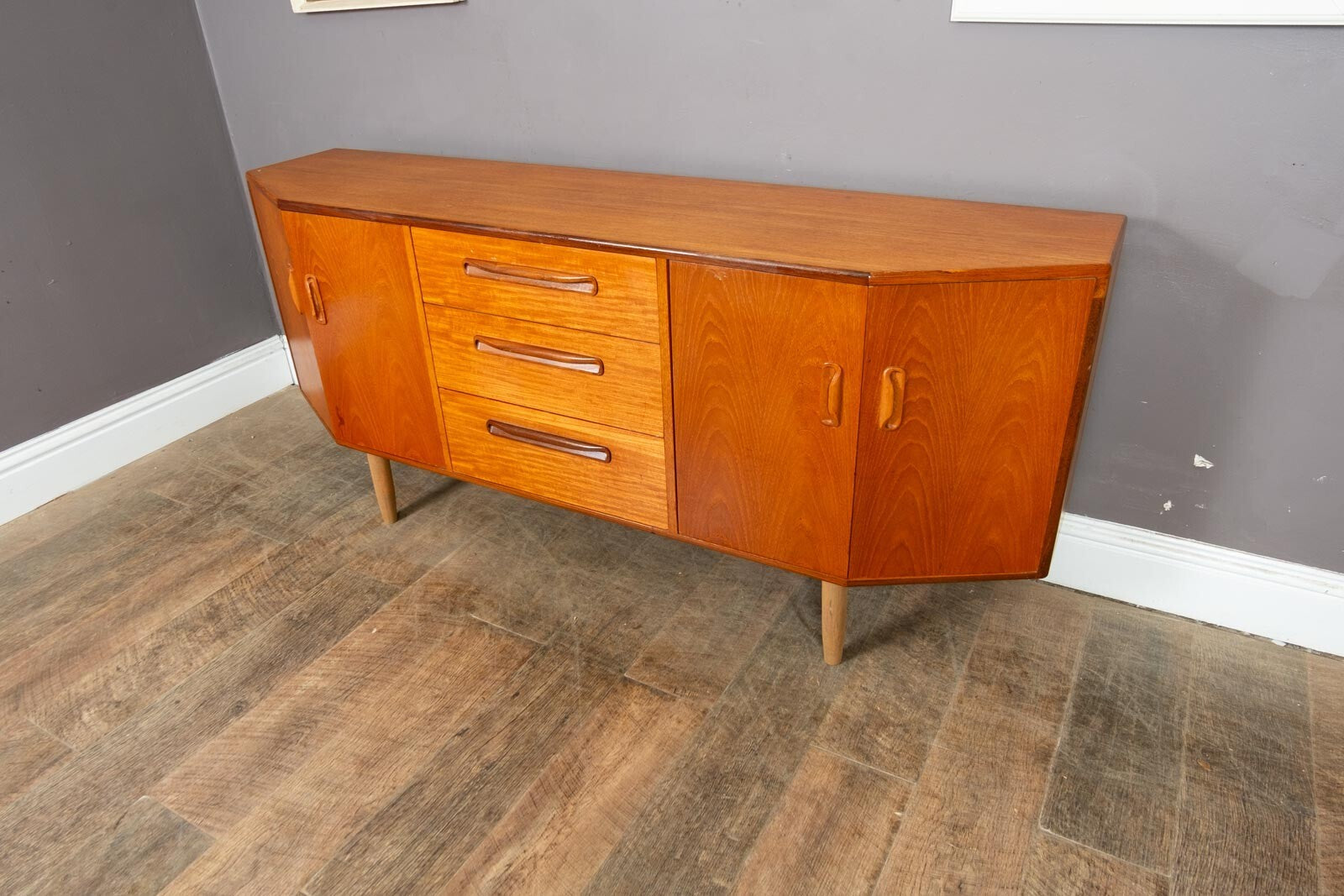Vintage Retro G Plan Fresco Upcycled Teak Sideboard