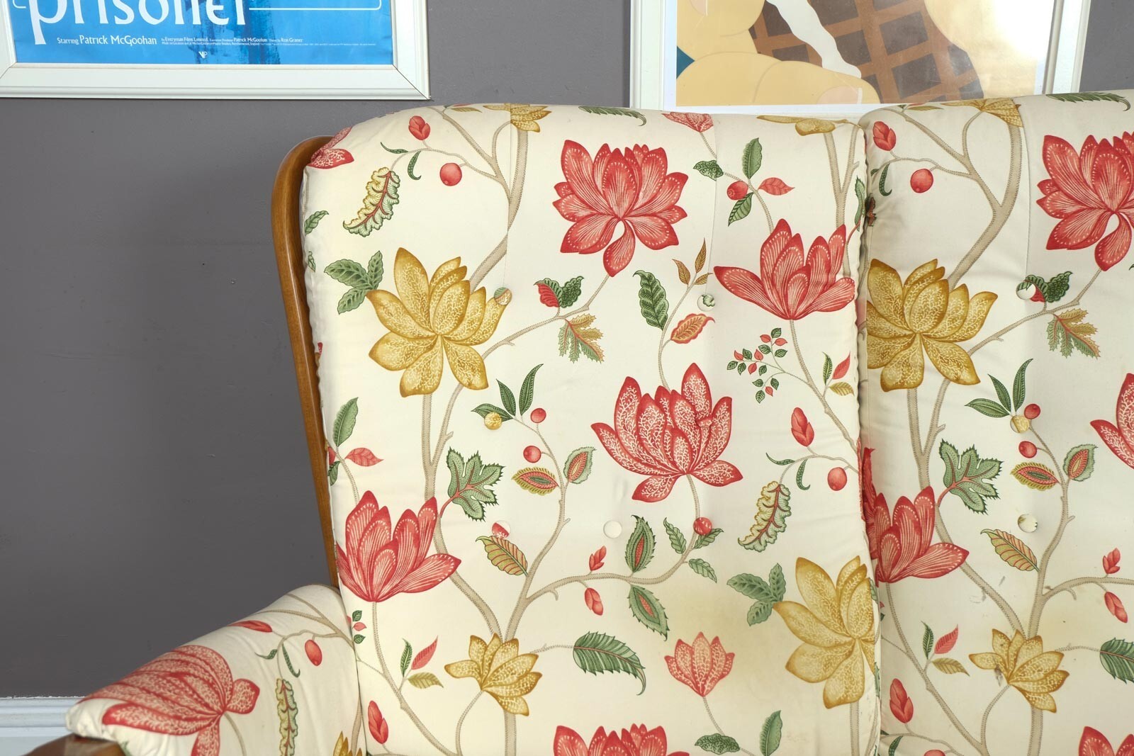 Vintage Retro Ercol Evergreen 2 Seater Sofa in Golden Dawn