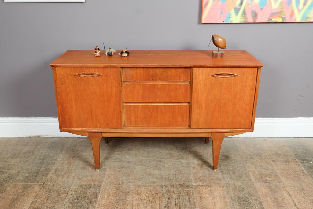 Vintage Retro Mid Century Teak Small Sideboard by Jentique