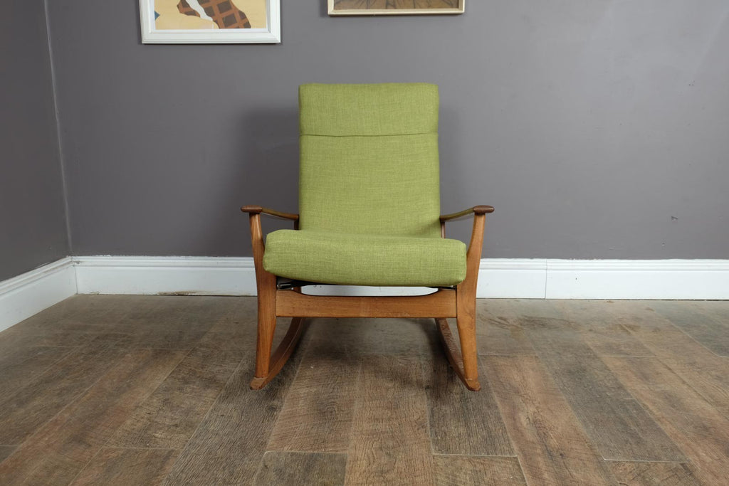 Vintage Retro Mid Century Afromosia Armchair by Furpro