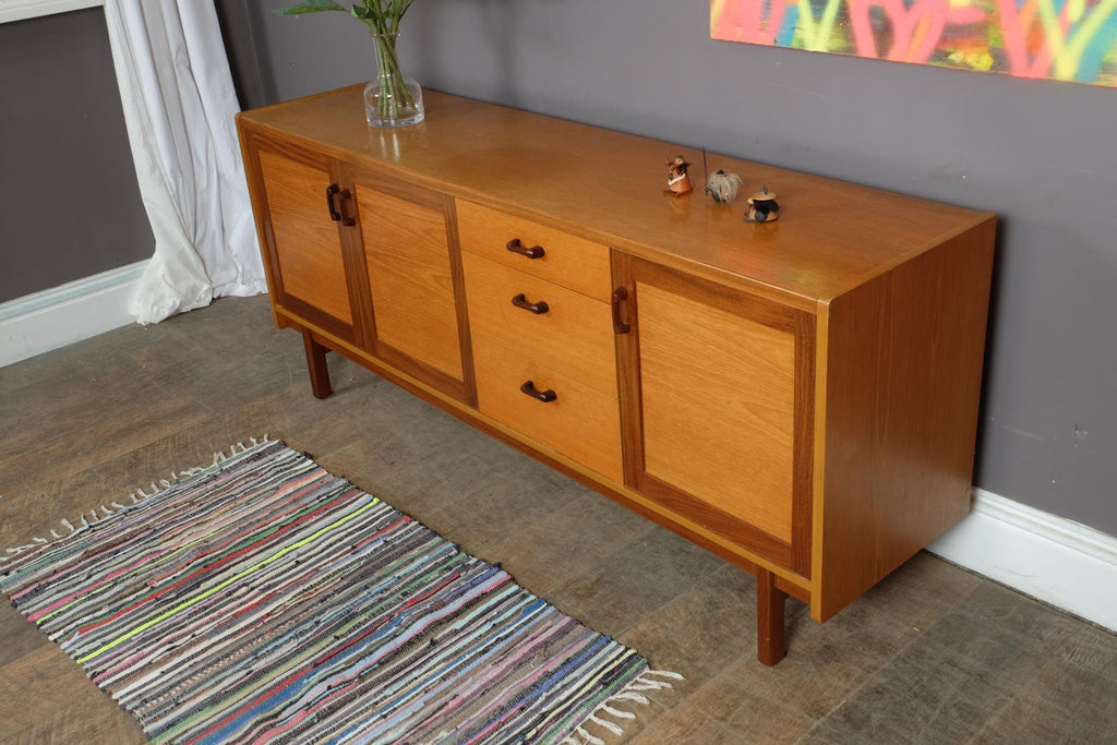 Vintage Retro Mid Century Teak Sideboard by Europa