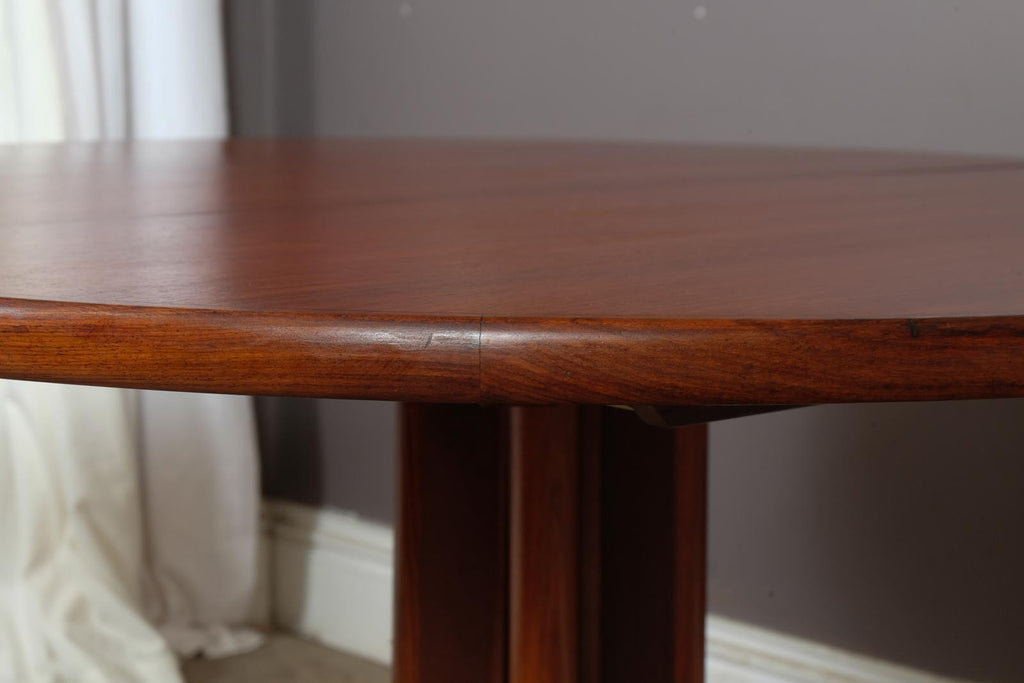 Vintage Retro Danish Extending Rosewood DIning Table