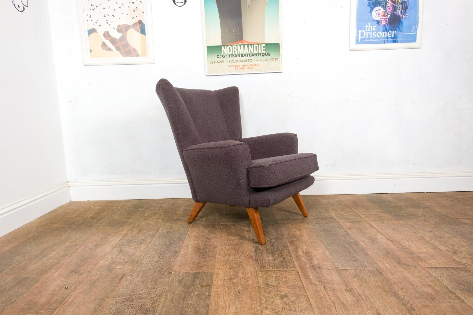 Vintage Mid Century Brandon Armchair by G Plan - Newly Upholstered