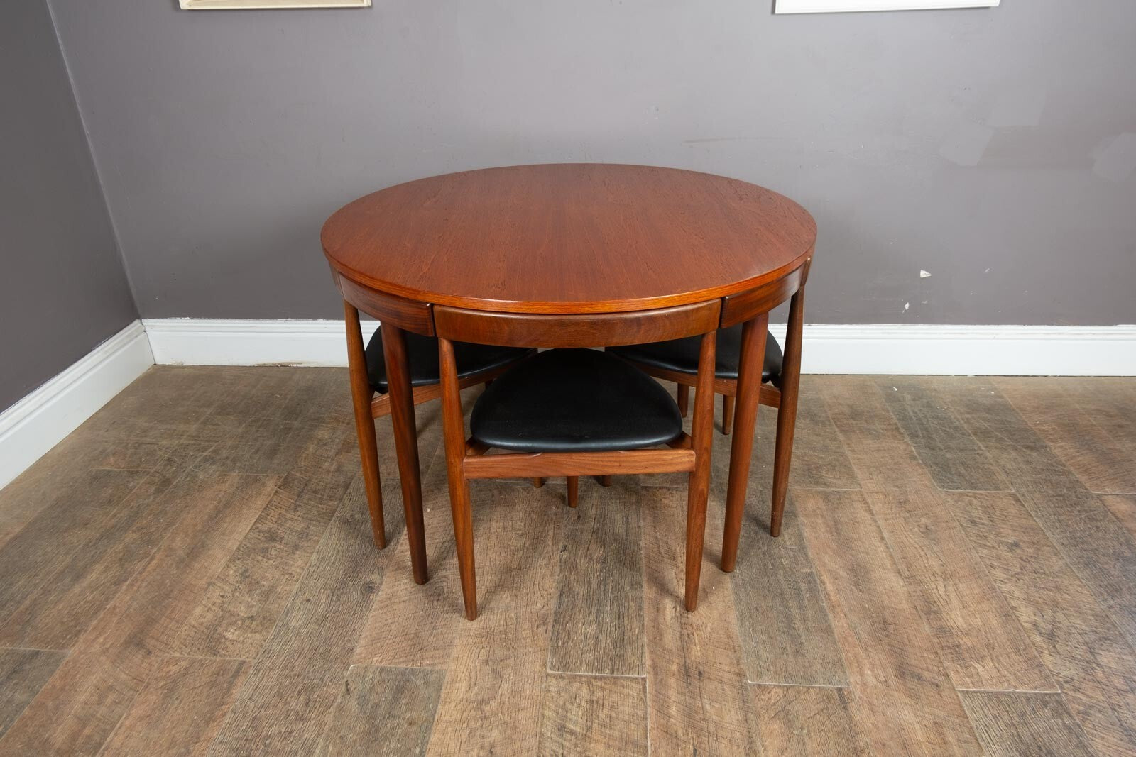 Vintage Frem Rojle Hans Olsen Dinette Dining Set Table and Chairs