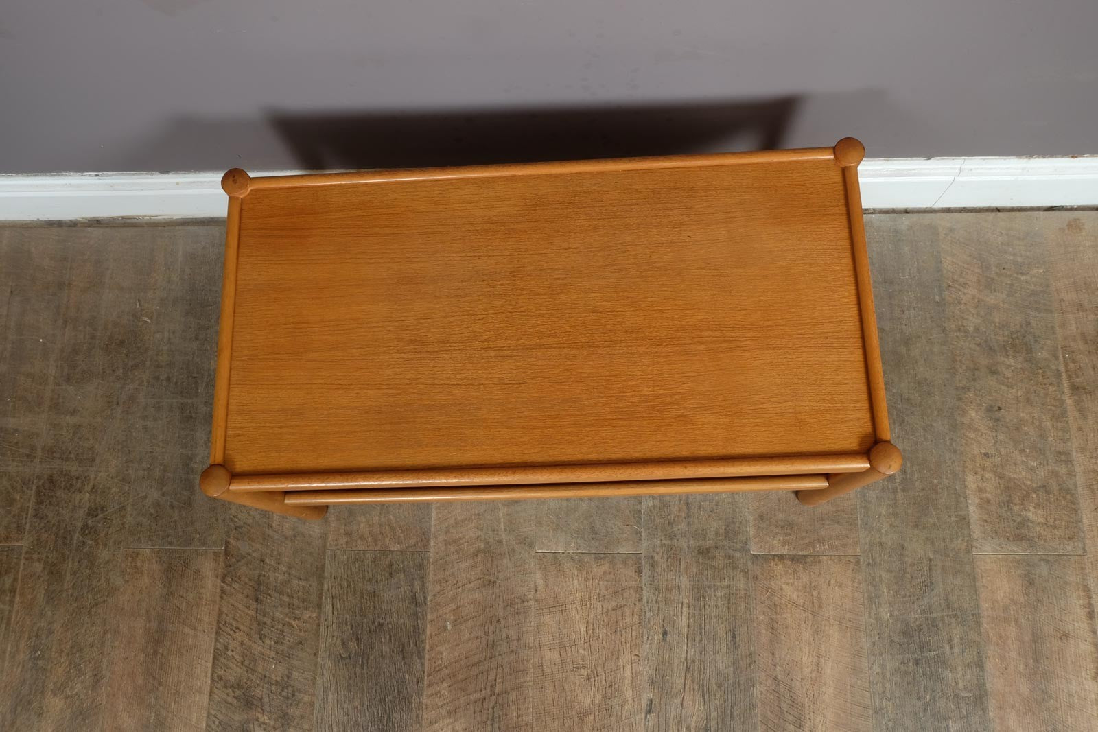 Vintage Retro Teak Rectangular Coffee Table by Nathan