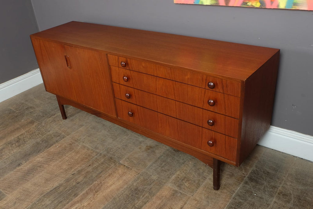 Vintage Retro Mid Century Teak Sideboard by Greaves and Thomas