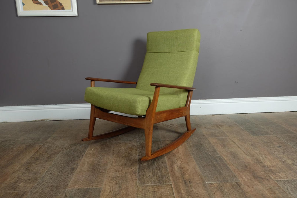 Vintage Retro Mid Century Afromosia Armchair by Furpro