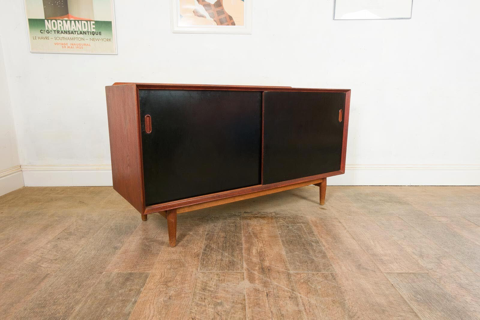 Vintage Teak Mid Century Danish Sideboard By Arne Vodder for Sibast