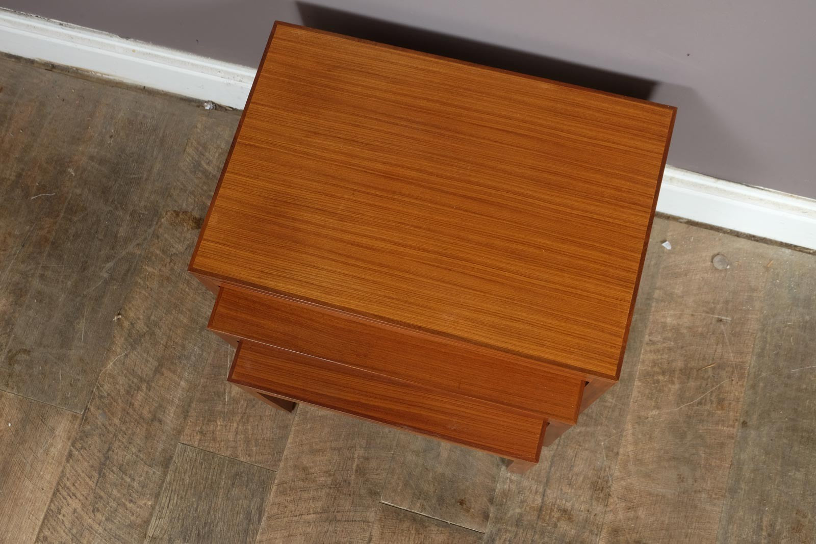 Vintage Retro Teak Nest of Tables by Remploy