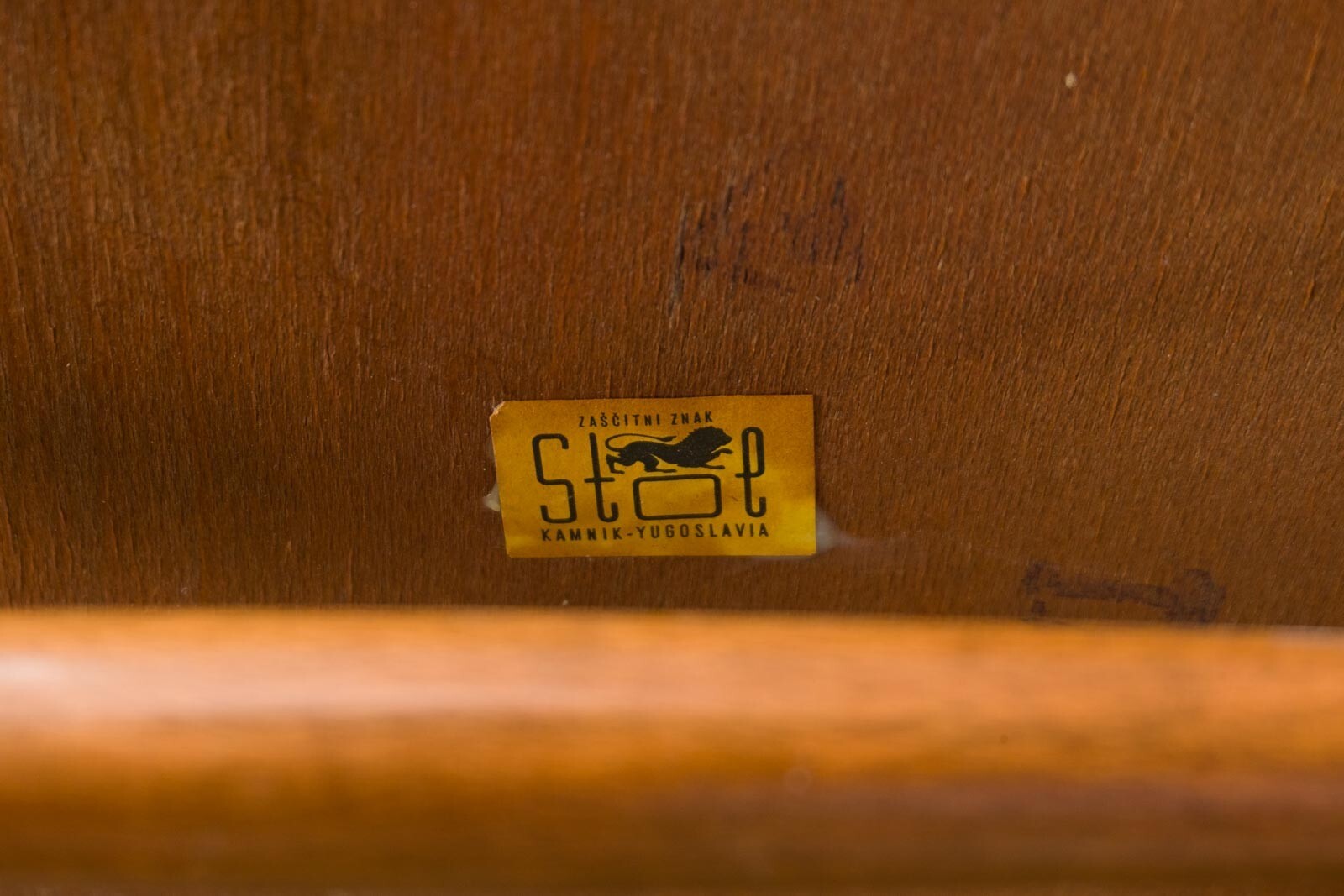 Vintage Retro Mid Century Stoe Danish Style Rocking Chair