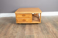 Ercol Light Elm Pandora Box Coffee Table