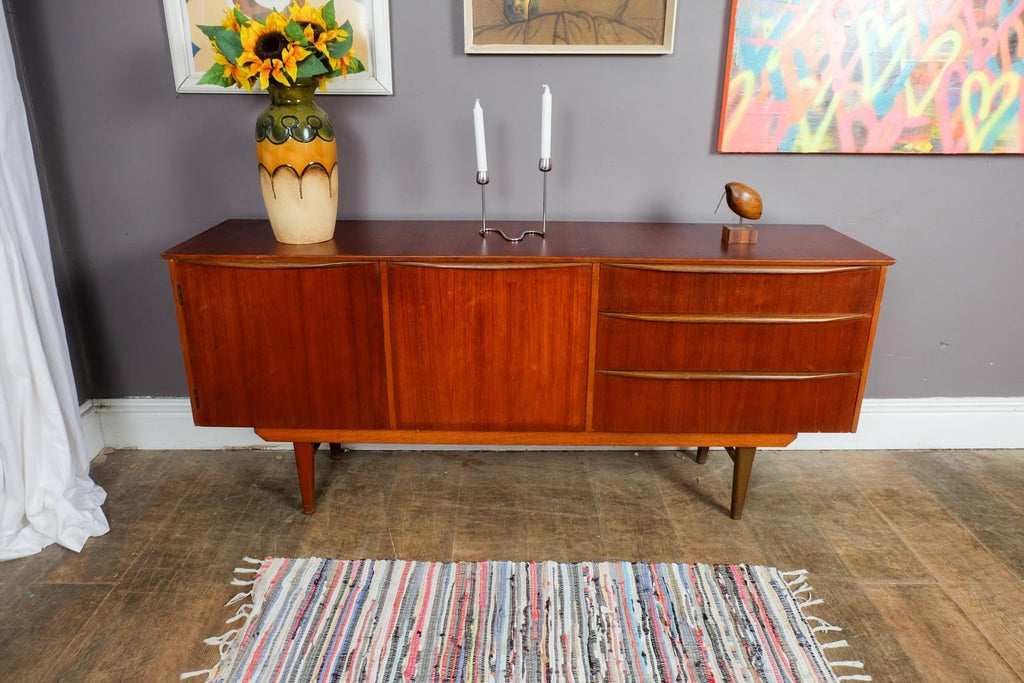 Vintage Retro Mid Century Teak Sideboard by Morris of Glasgow