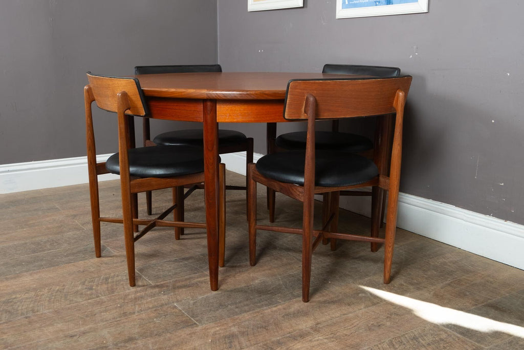 Vintage G Plan Fresco G Plan Teak Extending Dining Table and 4 Chairs