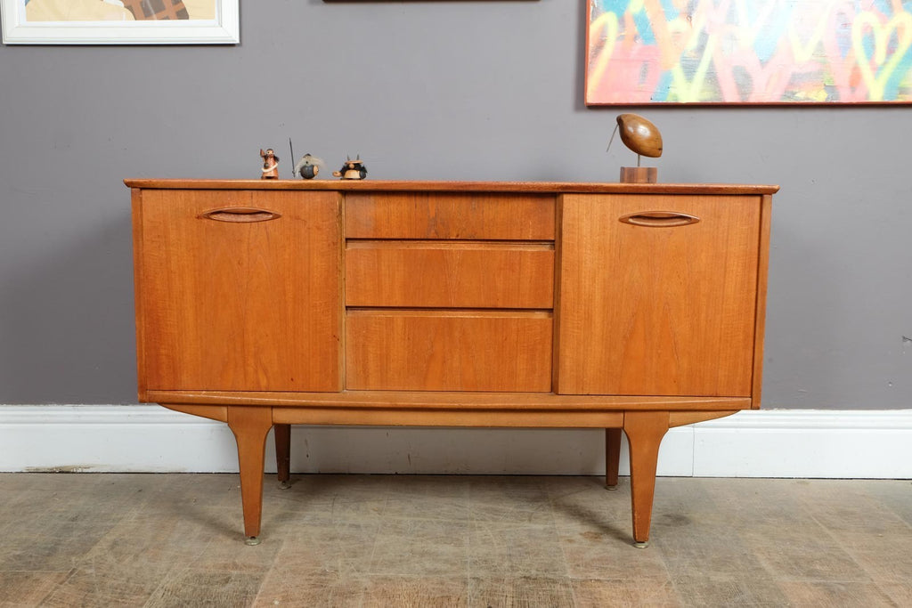 Vintage Retro Mid Century Teak Small Sideboard by Jentique