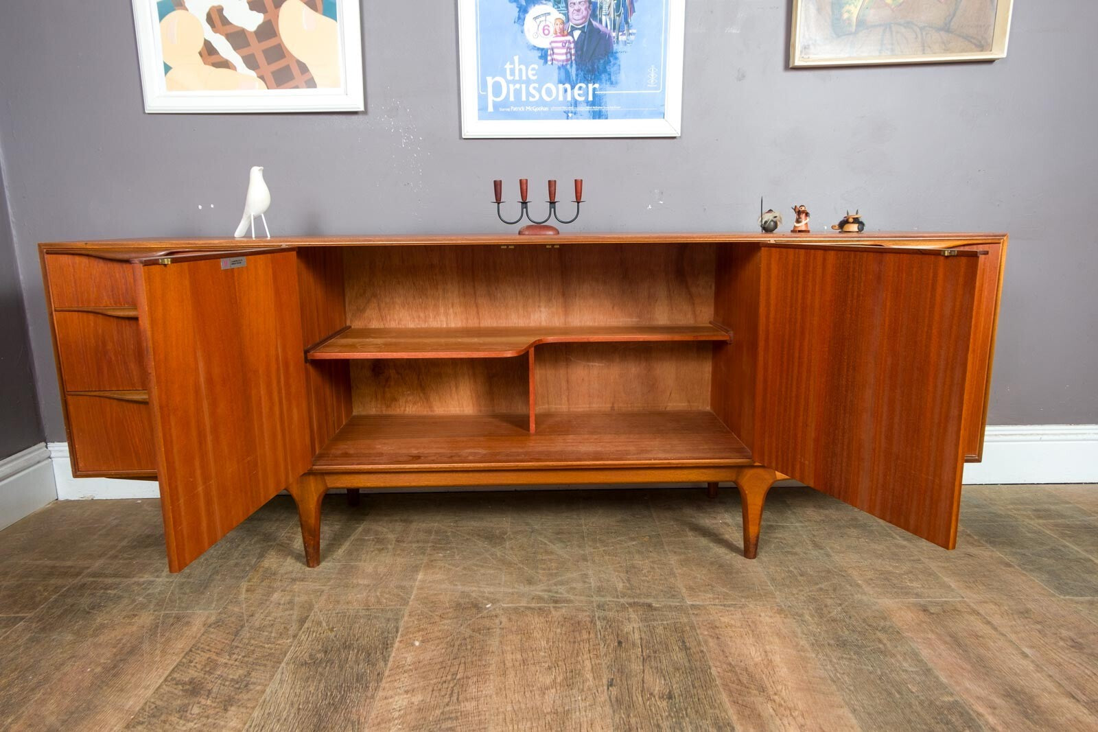 Vintage Retro Large Teak McIntosh Dunvegan Sideboard