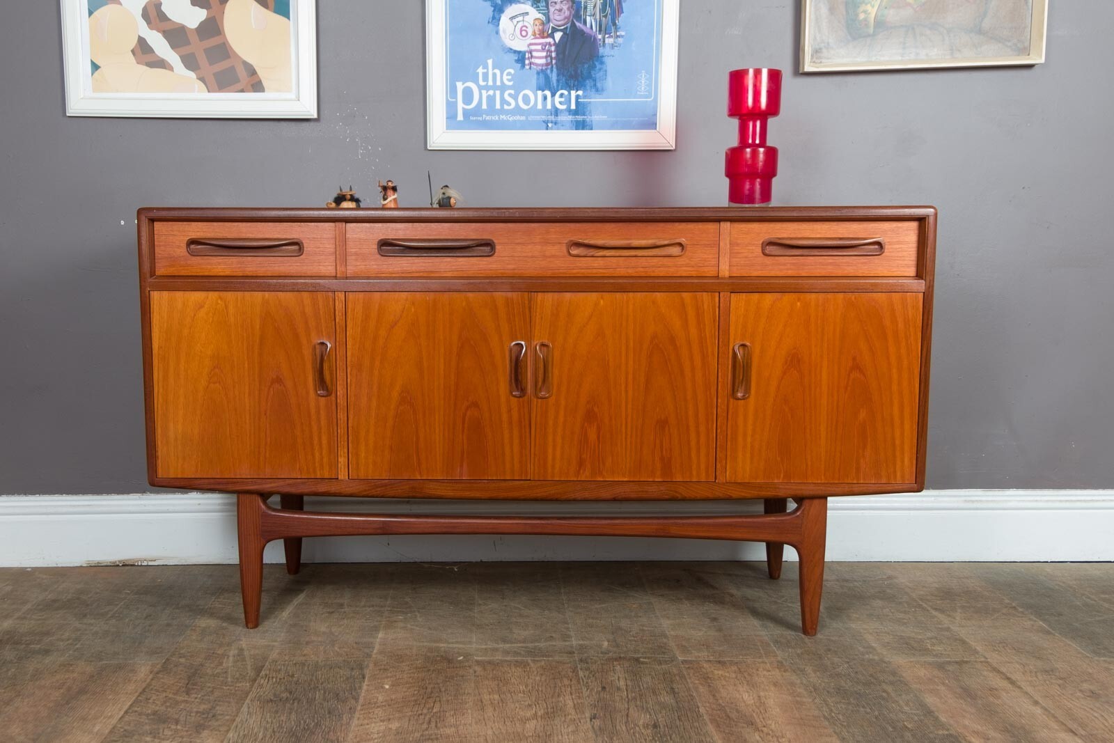 Vintage Retro Small G Plan Fresco Teak Sideboard