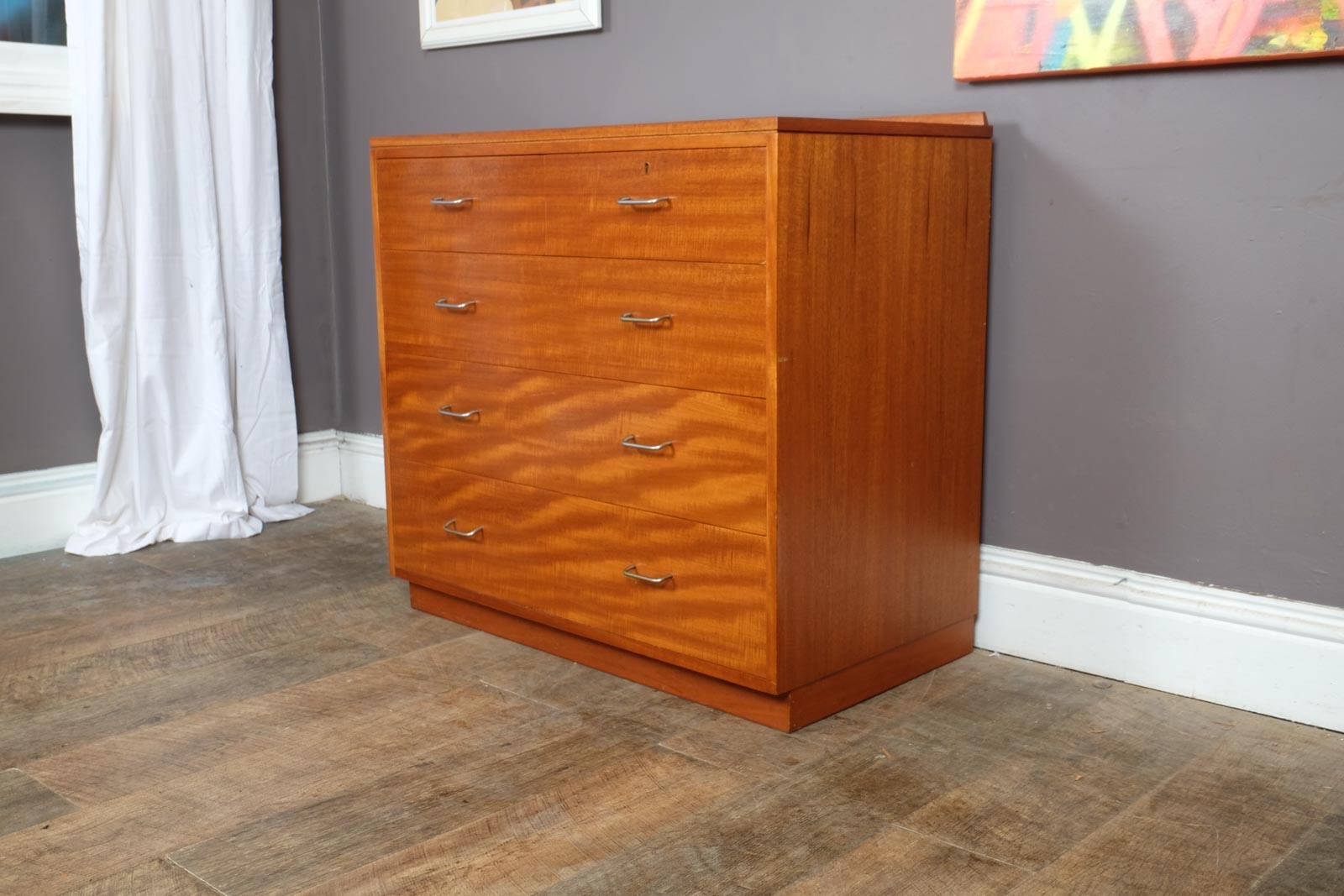 Vintage Retro Remploy MOD Chest of Drawers
