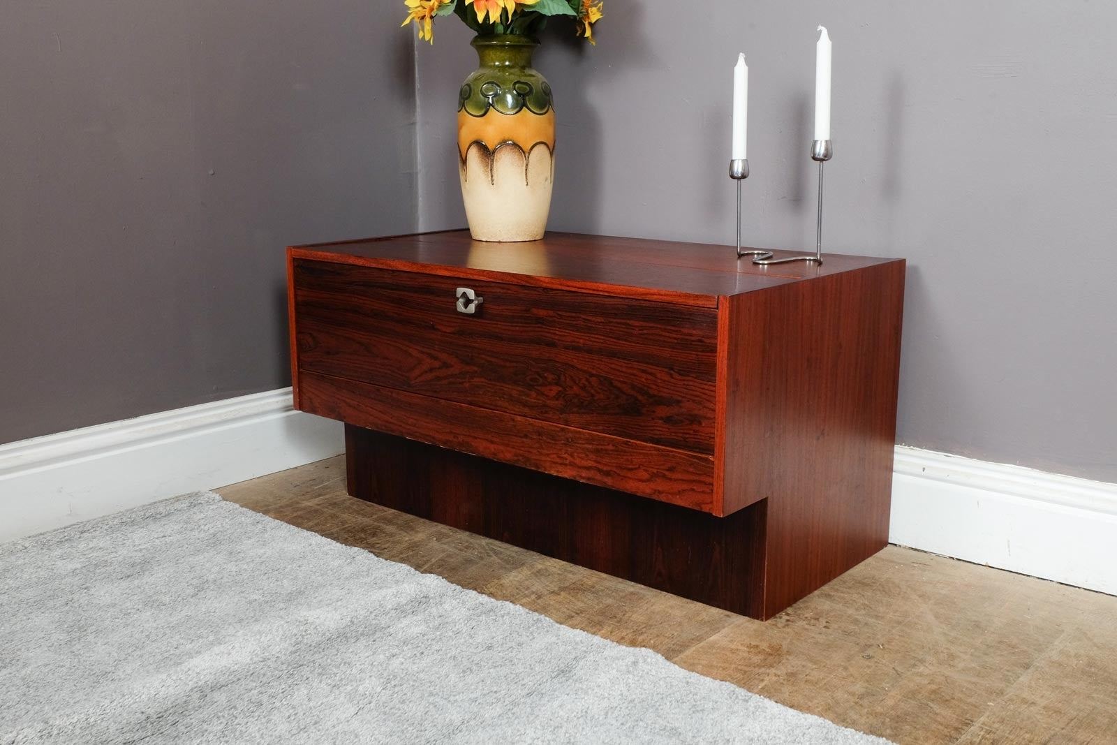 Vintage Retro Mid Century Rosewood Cabinet