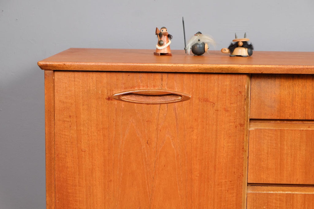 Vintage Retro Mid Century Teak Small Sideboard by Jentique