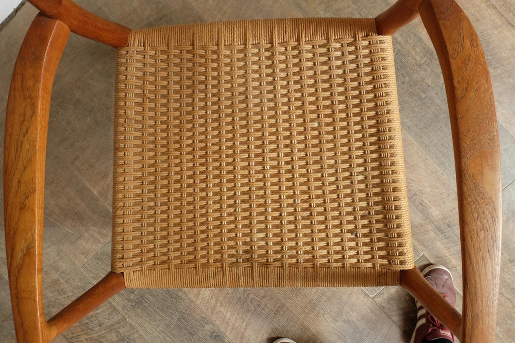 Vintage JL Moller Teak DIning Chair Model 56