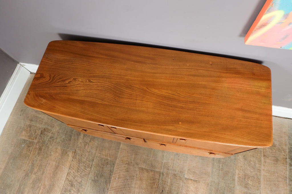 Vintage Retro Ercol Light Elm Sideboard Model 429