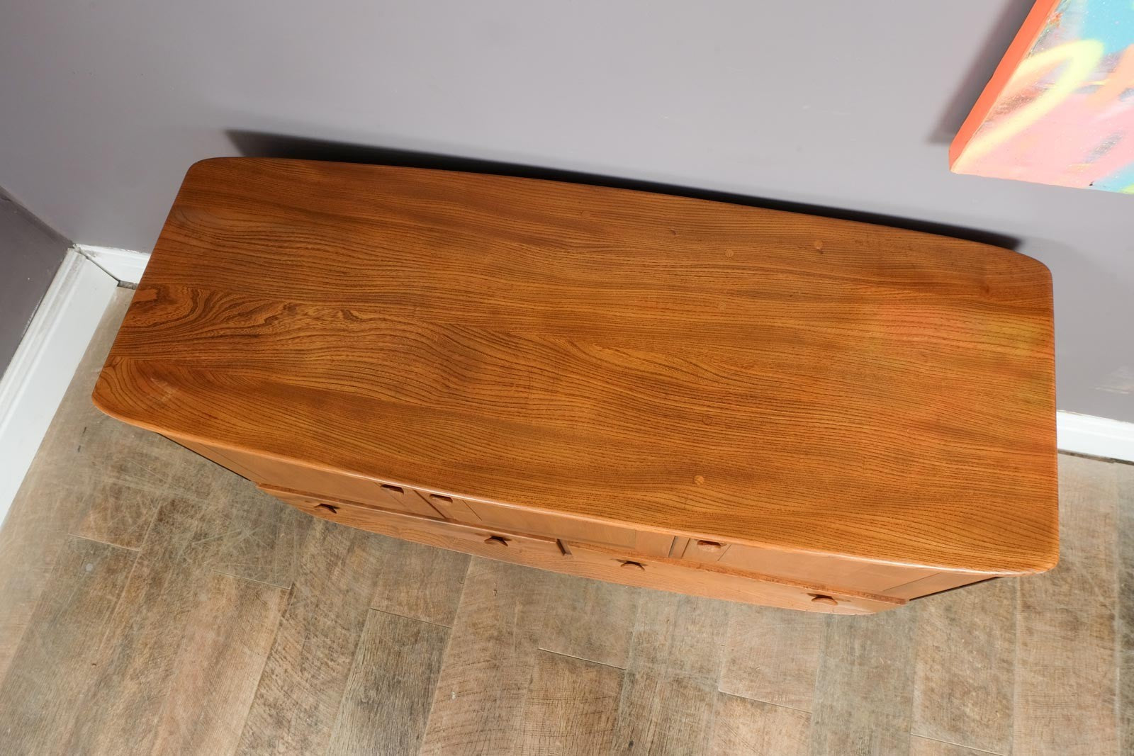 Vintage Retro Ercol Light Elm Sideboard Model 429