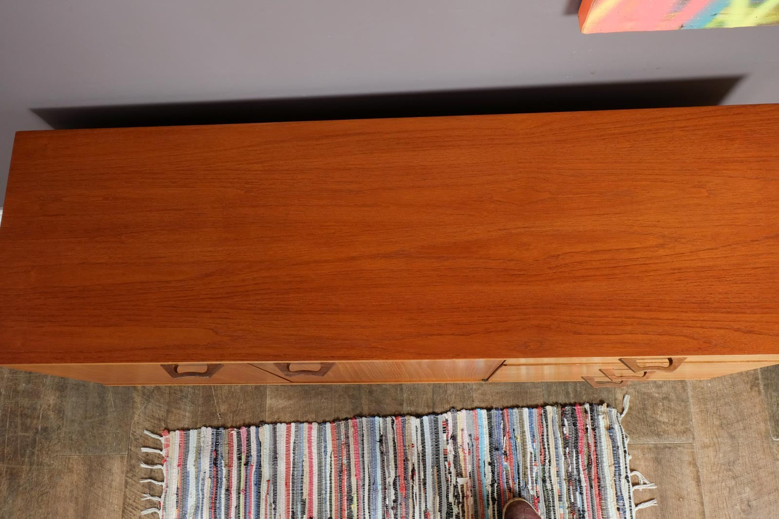 Vintage Retro Small Mid Century Teak Sideboard
