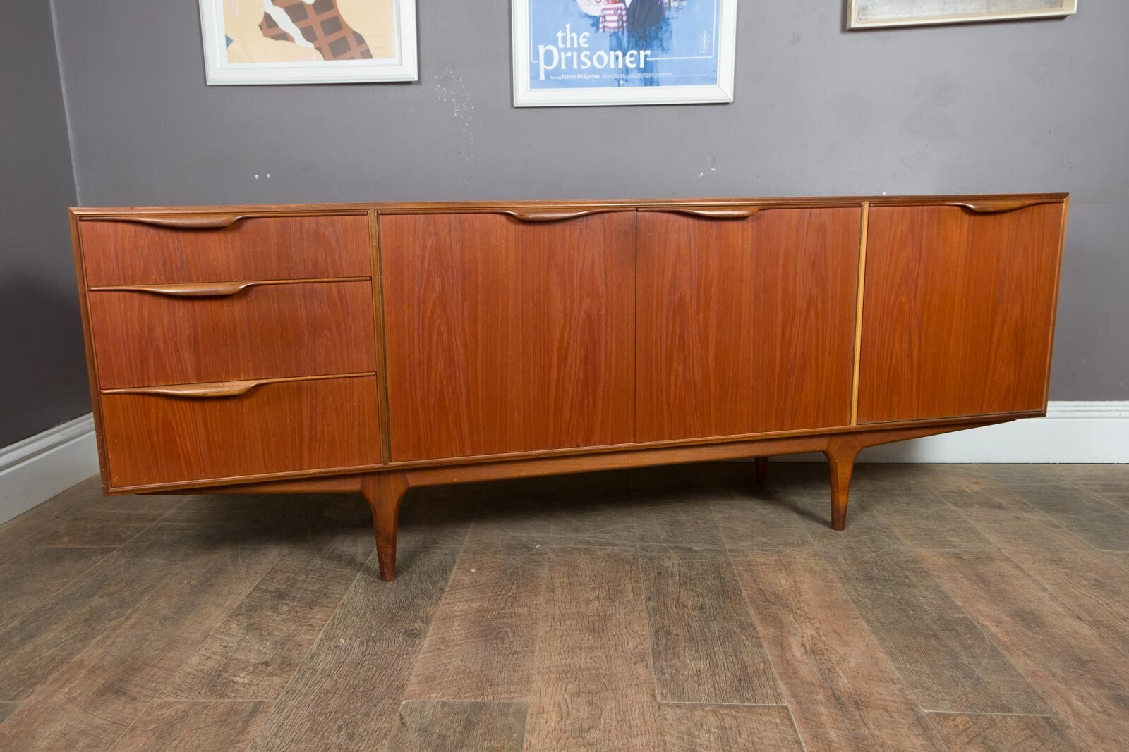 Vintage Retro Large Teak McIntosh Dunvegan Sideboard