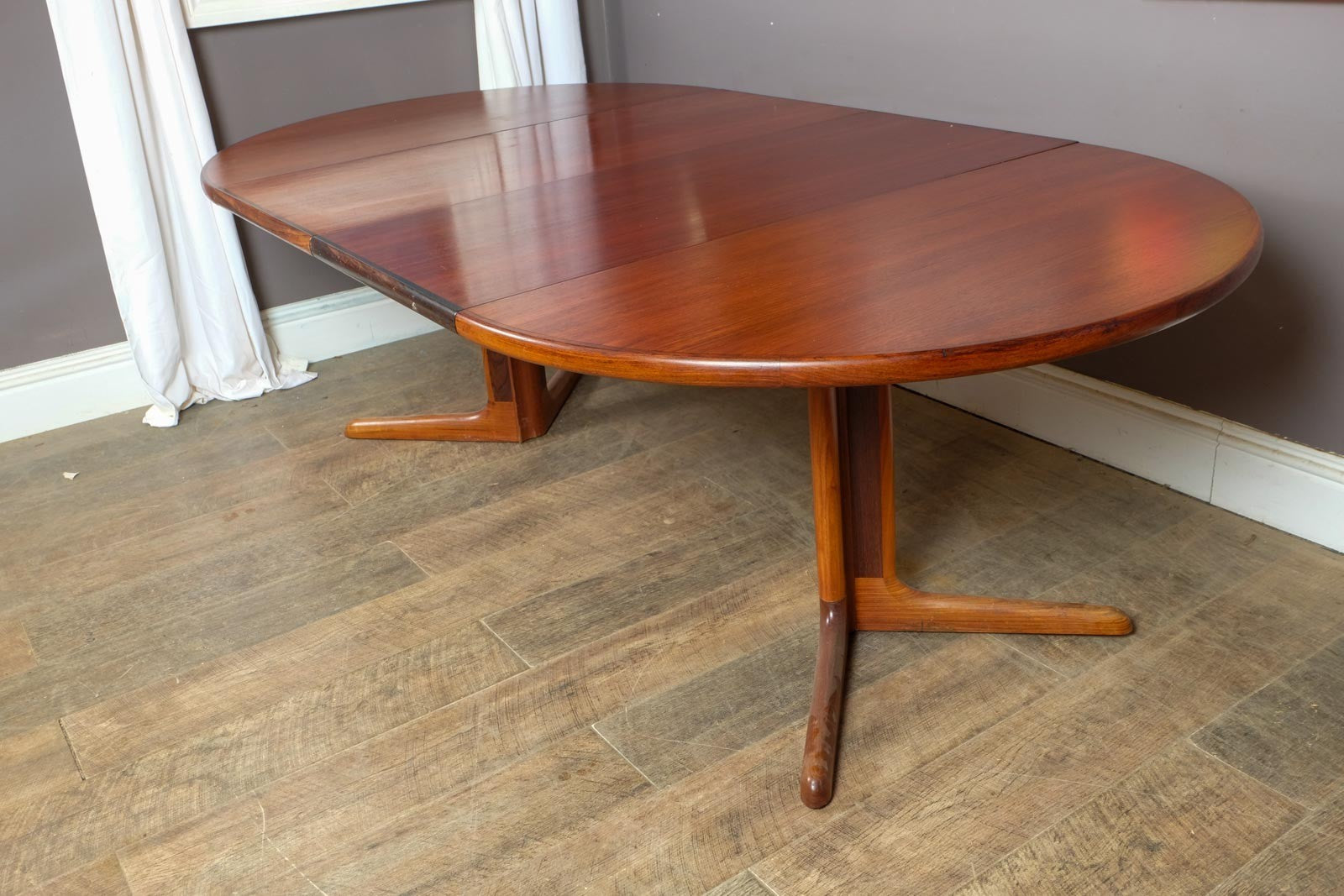 Vintage Retro Danish Extending Rosewood DIning Table