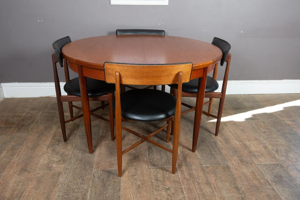 Vintage G Plan Fresco G Plan Teak Extending Dining Table and 4 Chairs