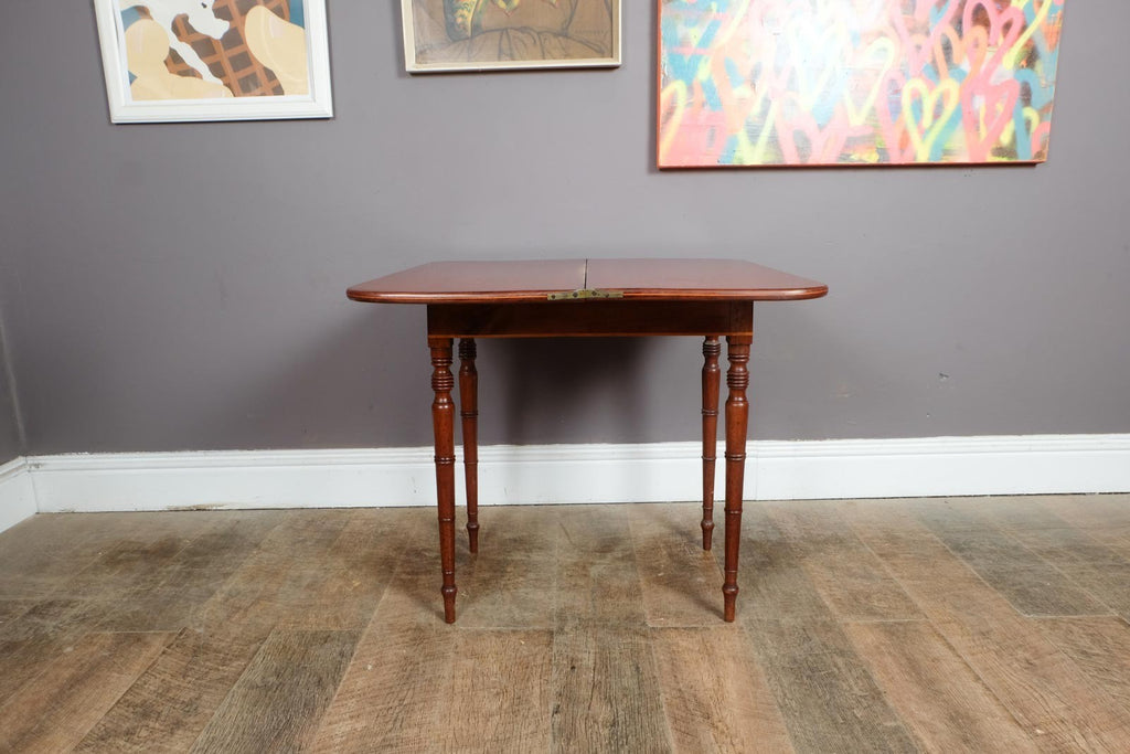 Vintage Retro Flip Top Console Table