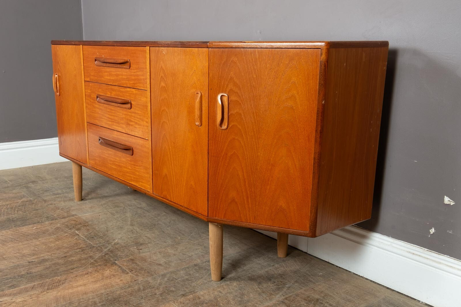 Vintage Retro G Plan Fresco Upcycled Teak Sideboard