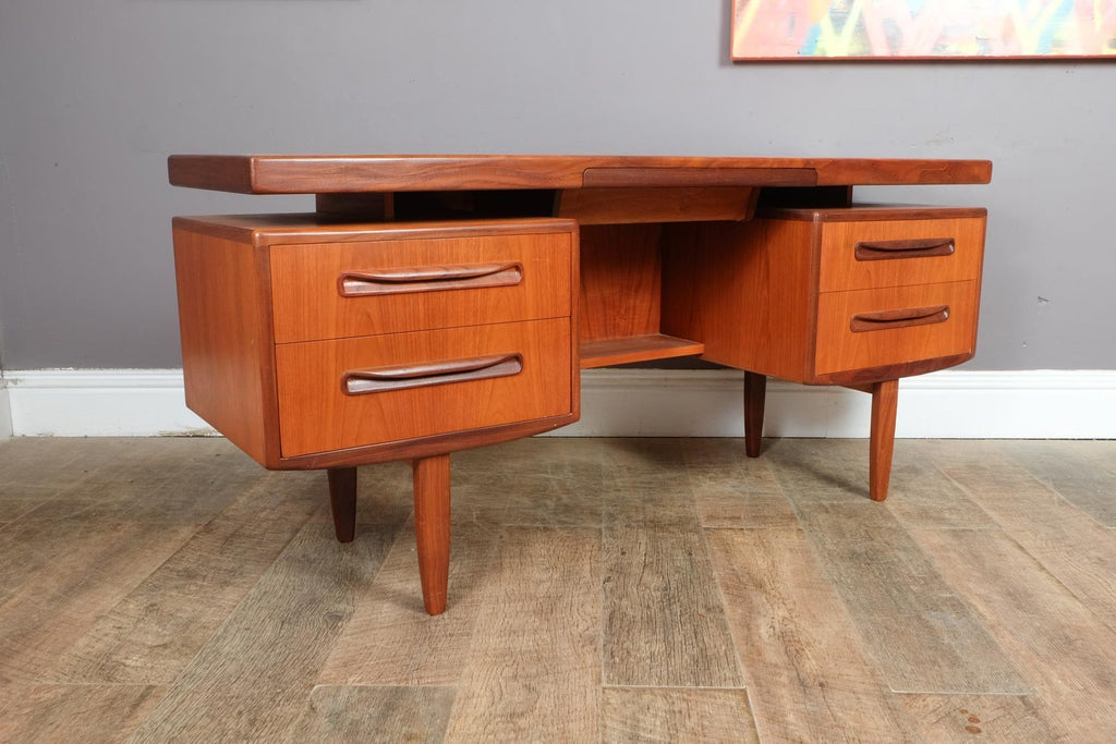 Vintage Teak G Plan Fresco Floating Dressing Table Desk