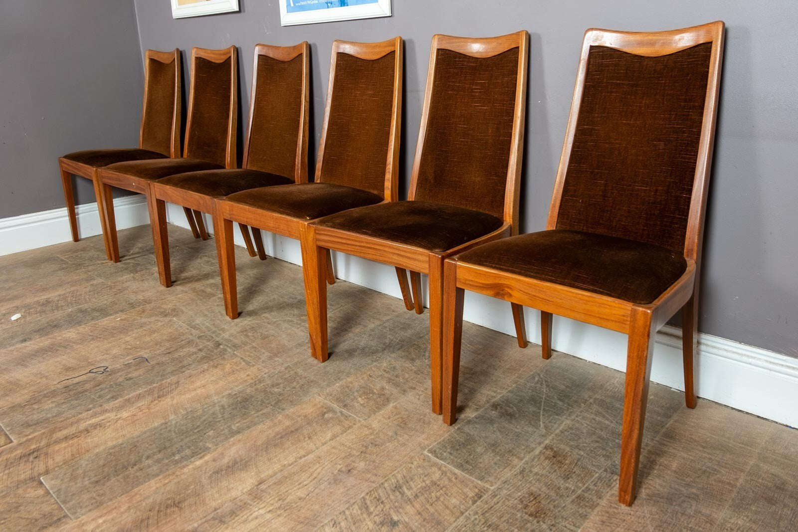 Vintage G Plan Fresco Teak Extending Dining Table and 6 Chairs