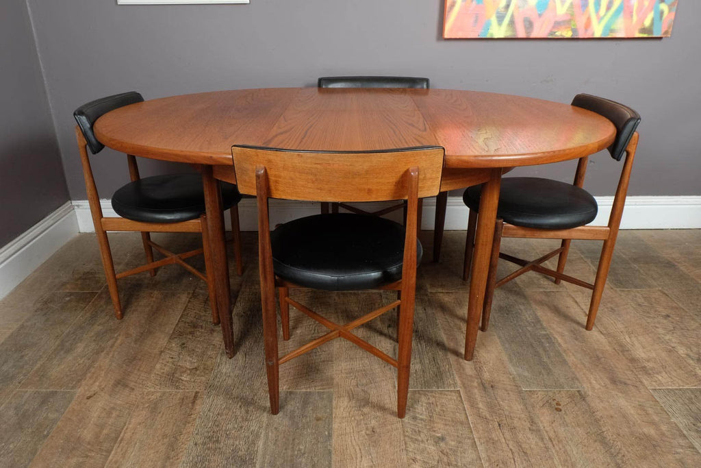 Vintage Retro G Plan Fresco Dining Table and 4 Chairs