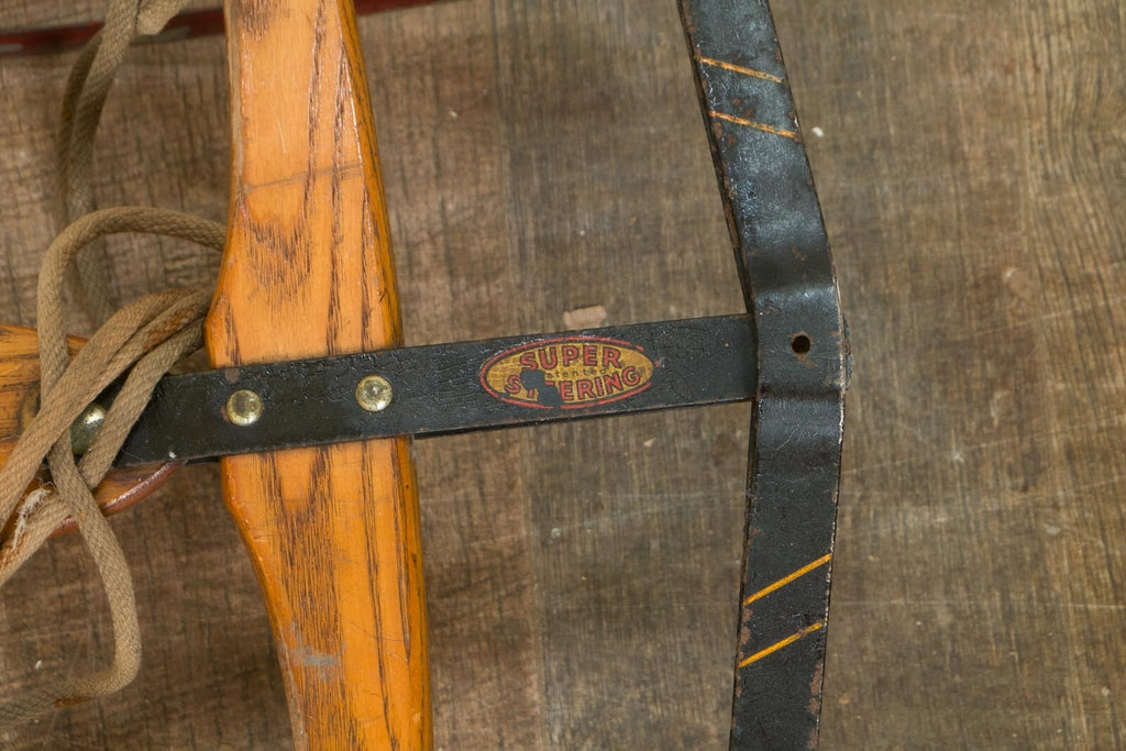 Vintage Retro  Flexible Flyer Series A Junior Flyer Sled