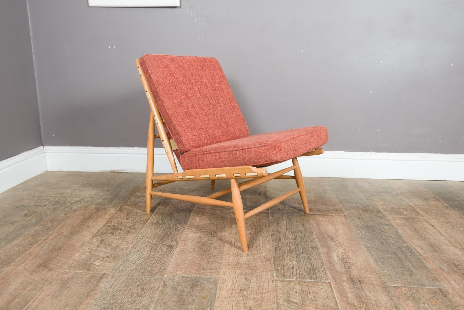 Vintage Retro Ercol  Model 427 Easy Chair Blonde Light Elm - 2 Available