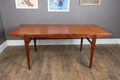 Vintage Large Teak Plank Dining Table by Younger