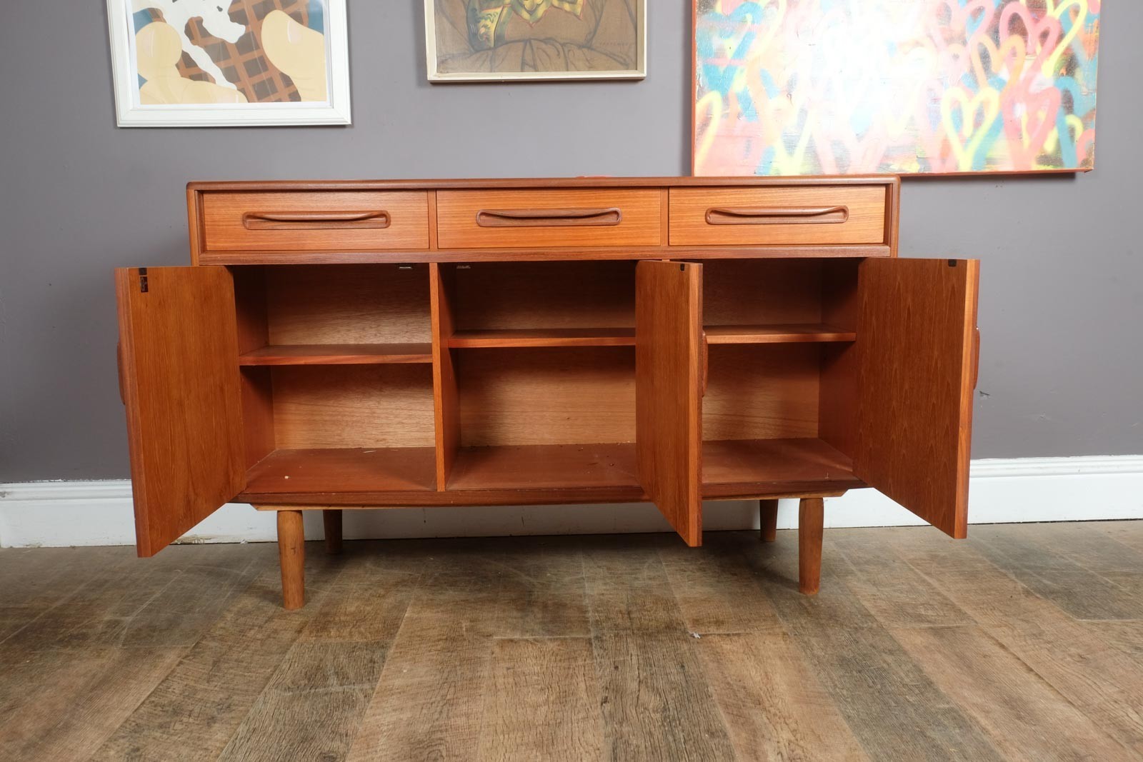 Vintage Retro Small Teak Sideboard by G Plan