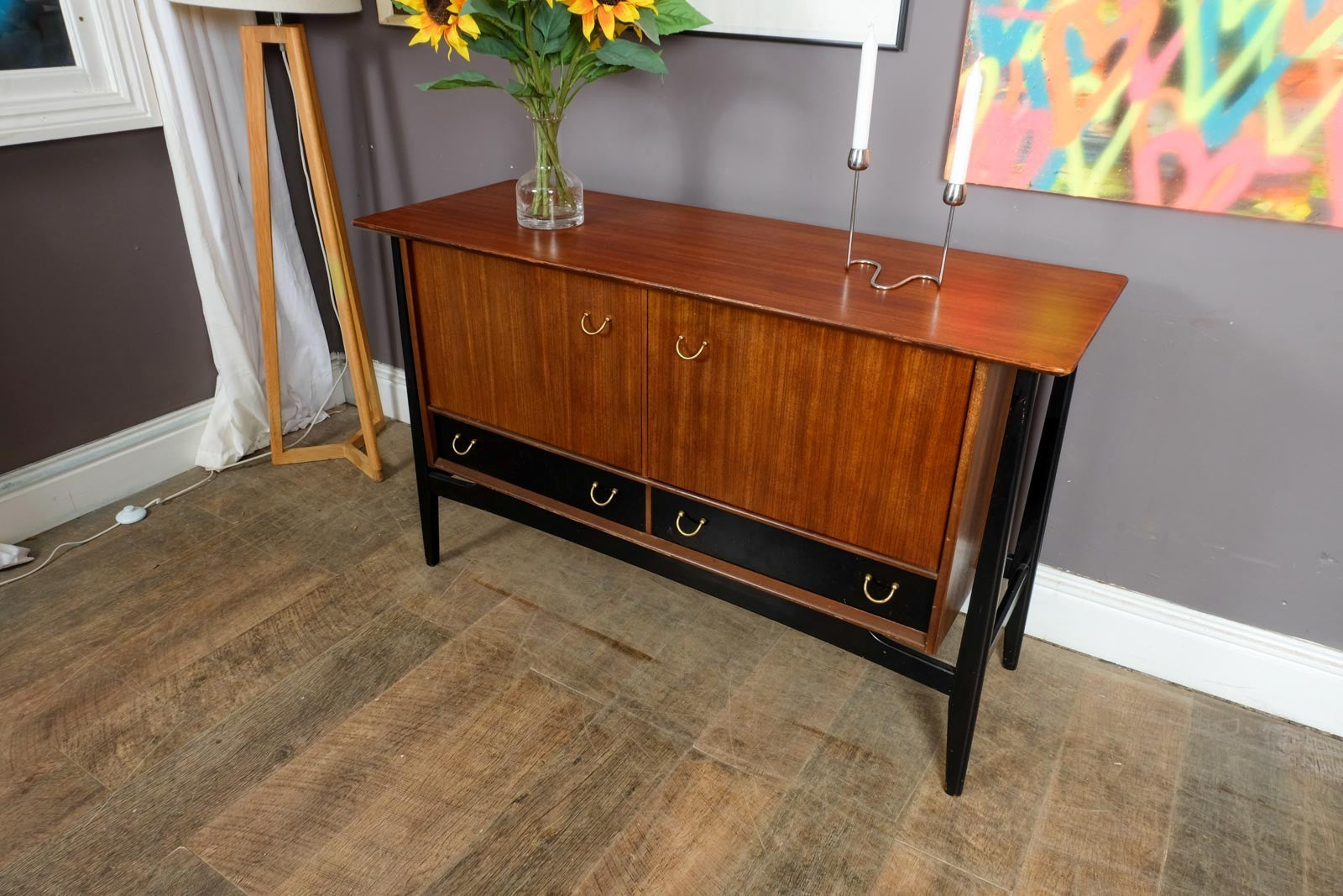 Vintage Retro G Plan Librenza Mid Century Sideboard