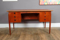 Vintage Danish Mid Century Teak Desk by P.A. Nielsen and Co