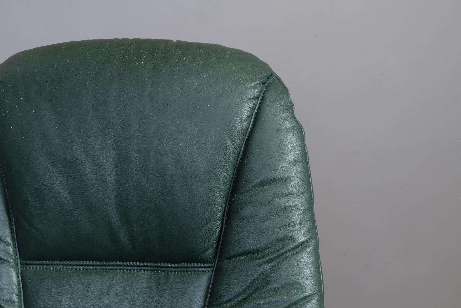 Vintage Retro Danish Reclining Armchair and Footstool by Unico