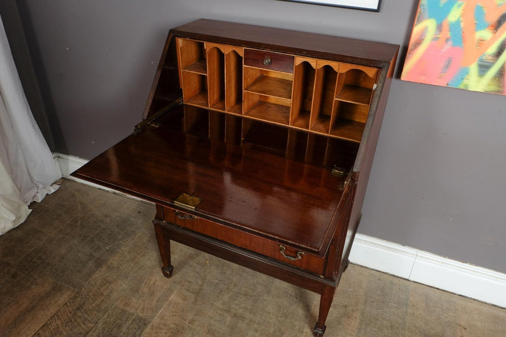 Vintage Retro Antique French Style Secretary Writing Desk Bureau
