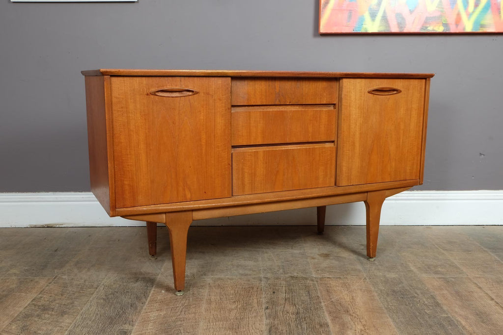 Vintage Retro Mid Century Teak Small Sideboard by Jentique