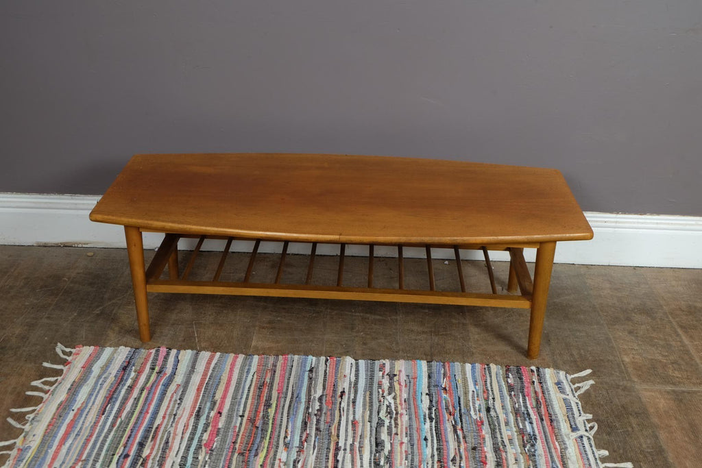 Vintage Retro Mid Century Teak Coffee Table