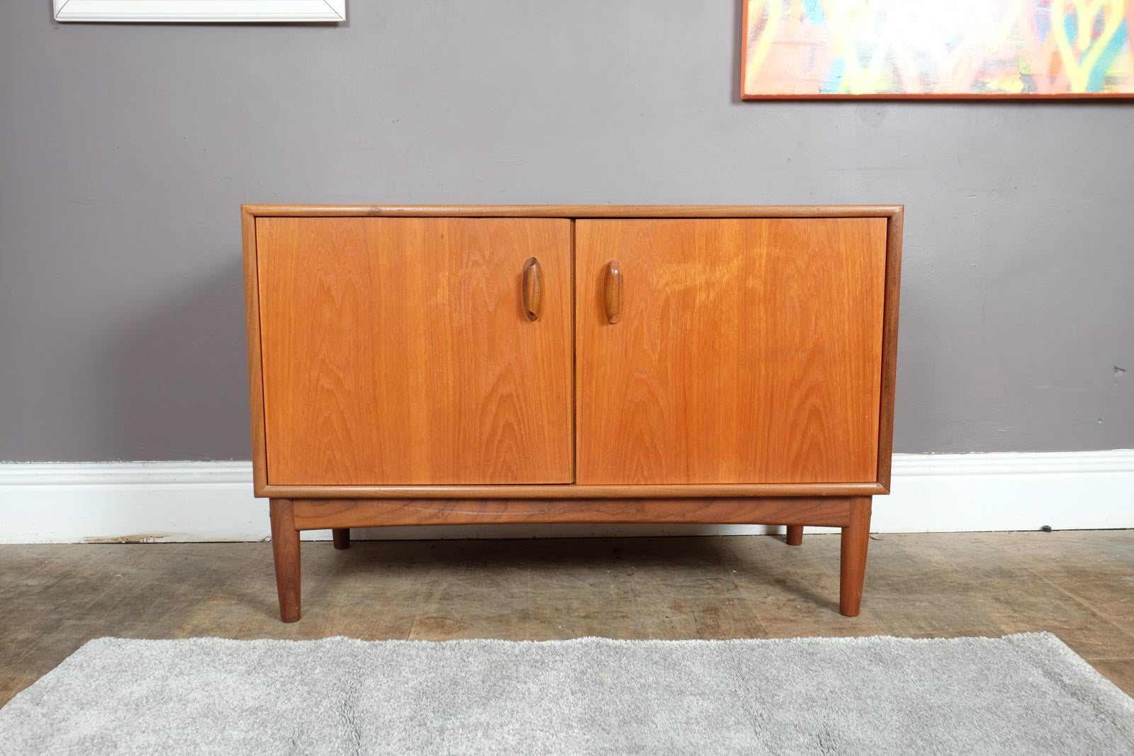 Vintage Retro Small Mid Century Teak G Plan Brasilia Cabinet