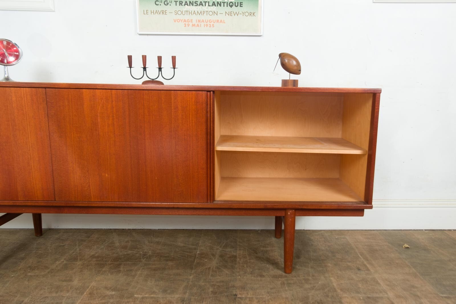 Vintage Retro Mid Century Teak Scandi Sideboard