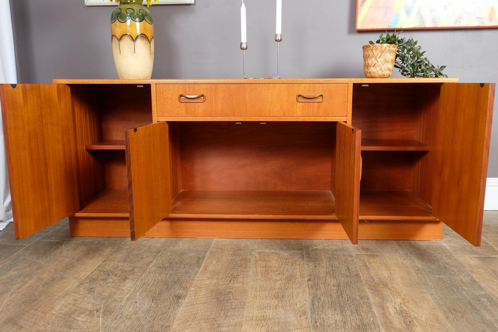 Vintage Retro G Plan Fresco Teak Sideboard cabinet