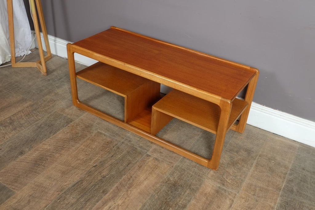 Vintage Retro Mid Century Teak Coffee Table by McIntosh