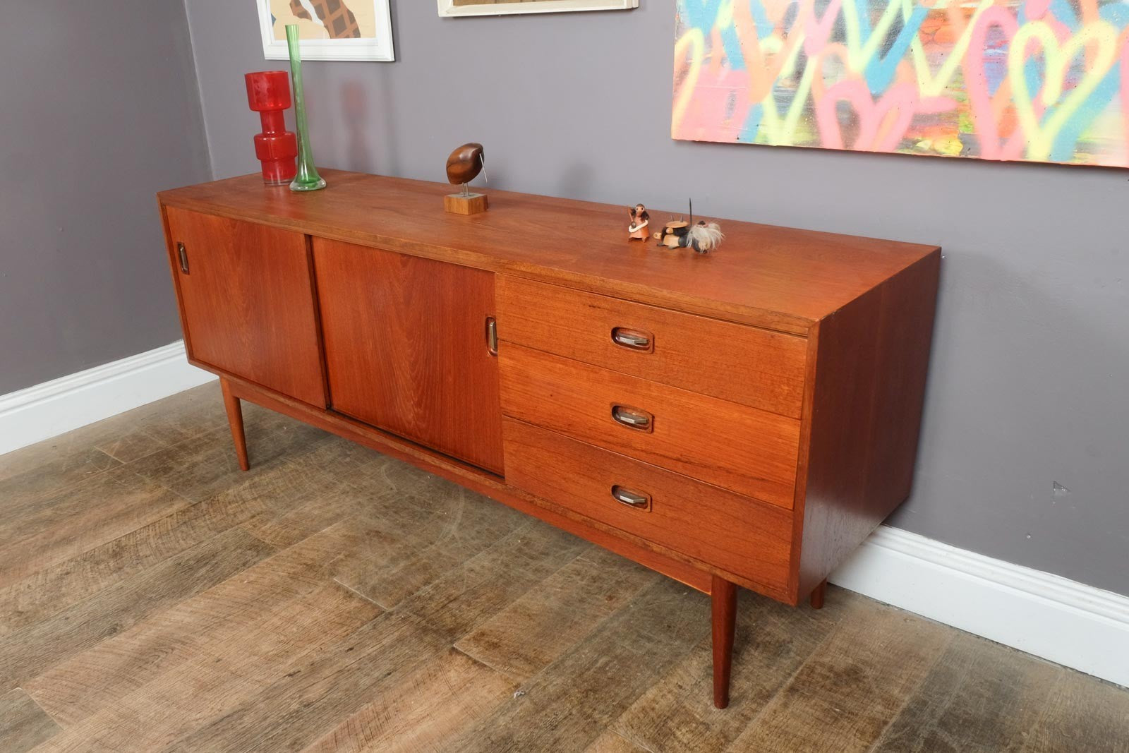 Vintage Retro Mid Century Teak Sideboard by Austin Suite
